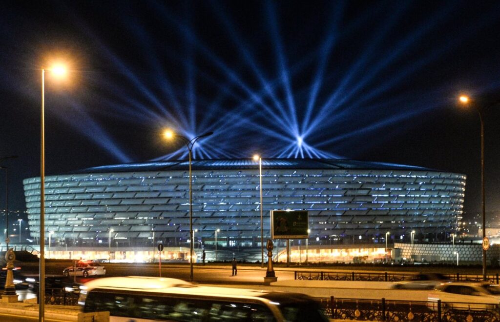 Baku National Stadium realised with BIM