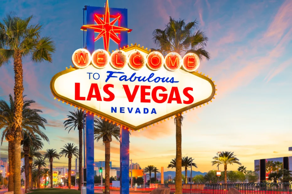 Sign Las Vegas where Autodesk University is held