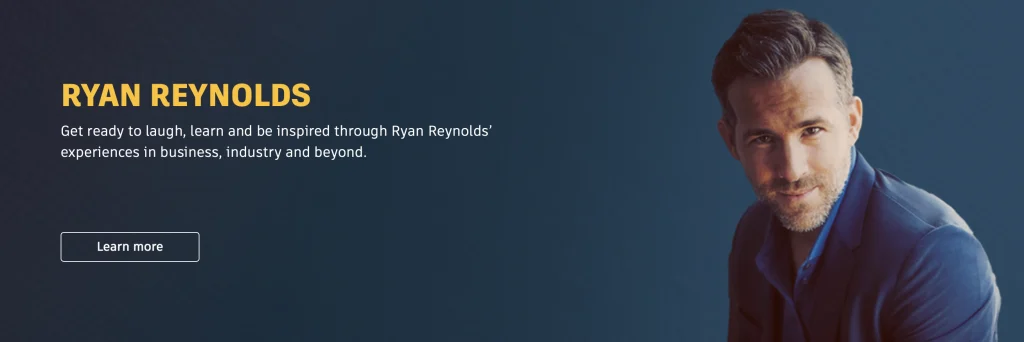 Ryan Reynolds Las Vegas Autodesk University